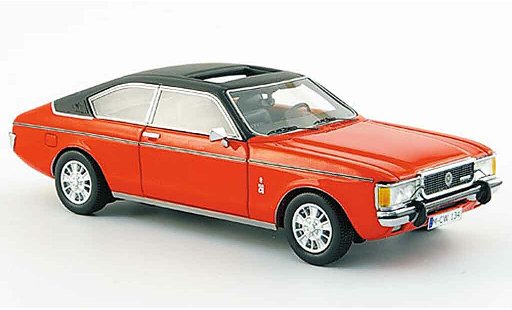 Ford Granada Coupe 1/43 Neo MKI rot schwarz liavec. Auflage 300 1975 modellautos
