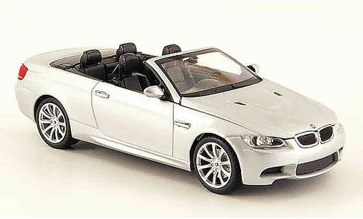 Bmw M3 Cabriolet 1/43 Minichamps E93 Cabrio grau metallisee 2008 modellautos