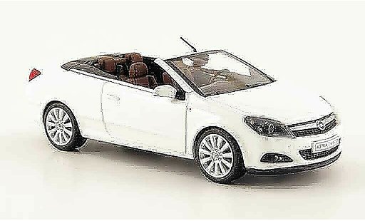 Opel Astra Twin Top 1/43 Minichamps cabriolet weiss 2006 modellautos