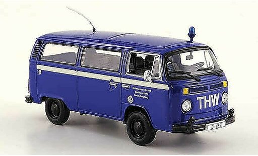 Volkswagen T2 B 1/43 Minichamps Bus THW Berlin-Kreuzberg 1979 modellautos