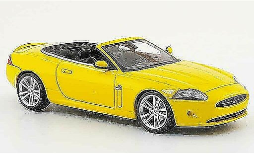 Jaguar XK Cabriolet 1/43 Minichamps Cabrio gelb 2008 modellautos
