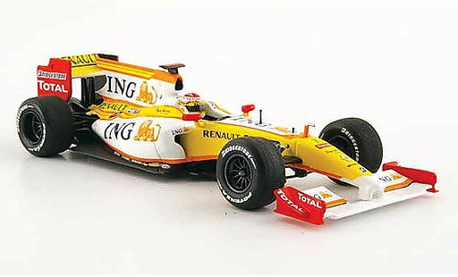 Renault F1 2009 1/43 Minichamps f 1 showcar no.7 modellautos