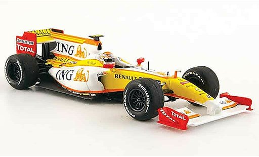 Renault F1 2009 1/43 Minichamps f 1 showcar no.8 modellautos