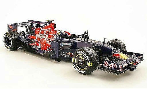 Toro Rosso STR3 Base 1/18 Minichamps no.15 red bull s.vettel gp italien 2008 modellautos
