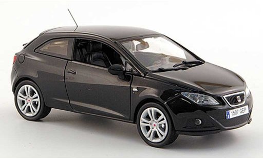 Seat Ibiza SC 1/43 J Collection schwarz 3-portes 2008 modellautos