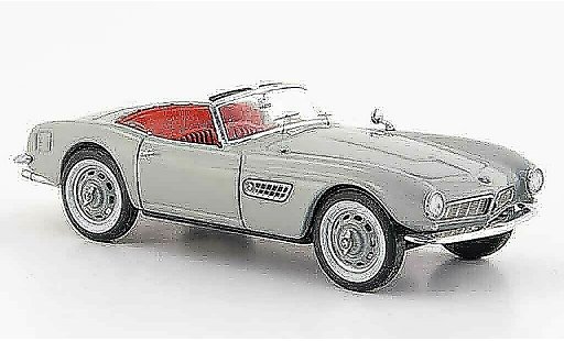 Bmw 507 cabriolet 1/43 Schuco grau offen 1955 modellautos