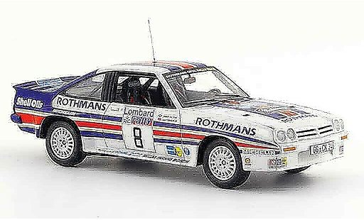 Opel Manta B B 1/43 Schuco 400 no.8 rothmans rallye england 1983 modellautos
