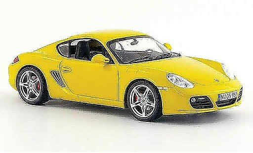 Porsche 718 S 1/43 Schuco gelb 2008 modellautos