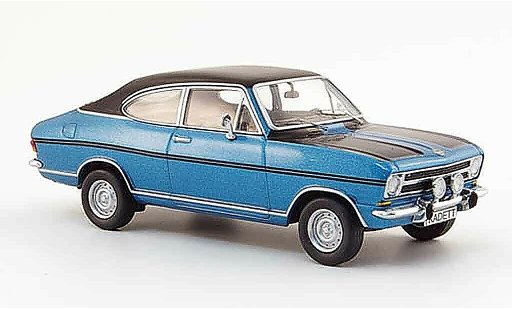 Opel Kadett B B 1/43 Schuco coupe rallye blau 1970 modellautos