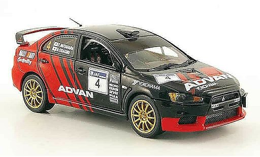 Mitsubishi Lancer Evolution IX 1/43 Vitesse No.4 Advan Rally Shinshiro 2008 modellautos