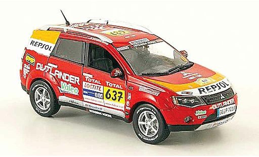 Mitsubishi Outlander Base 1/43 Vitesse No.637 Support Car Rally Dakar 2009 modellautos