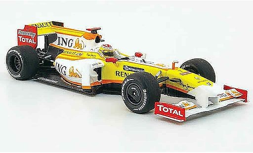 Renault F1 2009 1/43 Minichamps r 29 ing no.7 modellautos