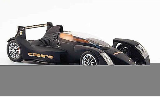 Caparo T1 barquette 1/43 Spark mattschwarz 2008 modellautos