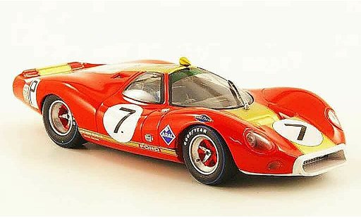Ford P68 Course 1/43 Minichamps No.7 1000 Km Nurburgring 1968 modellautos