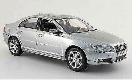 Volvo S80 Base 1/18 Powco grau 2007 modellautos