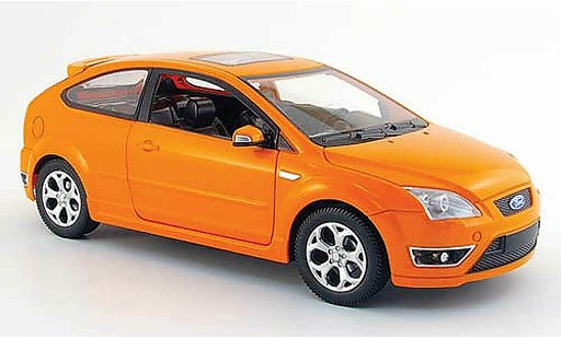 Ford Focus ST 1/18 Powco orange (einfache ausfuhrung) 2006 modellautos