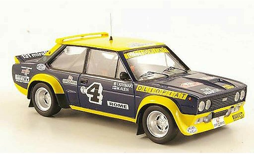 Fiat 131 Abarth 1/43 Trofeu No.4 OlioRally Monte Carlo 1977 modellautos