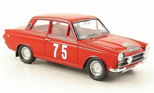 Ford Cortina Rally 1/43 Trofeu MKI No.75 Clark/Melia Monte Carlo 1966 modellautos