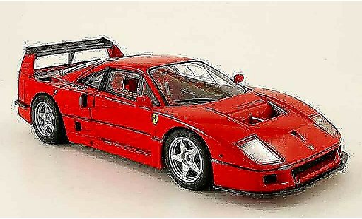Ferrari F40 Test Car 1/18 Hot Wheels Elite competizione 1989 modellautos
