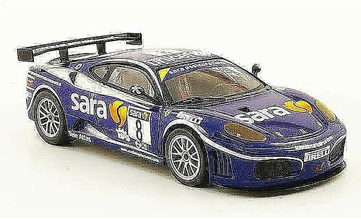 Ferrari F430 GTC 1/43 Hot Wheels Elite no.8 sara italienische meisterschaft 2007 modellautos