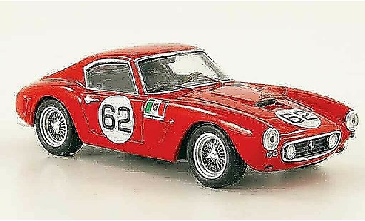 Ferrari 250 GT 1960 1/43 Hot Wheels Elite berlinetta swb no.62 coppa intereuropa modellautos