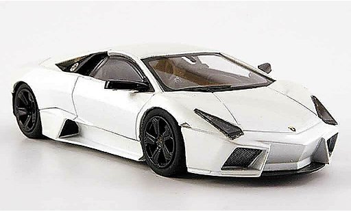 Lamborghini Murcielago Reventon 1/43 Hot Wheels Elite weiss modellautos