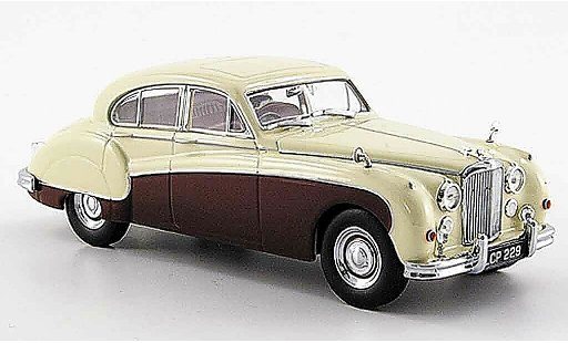 Jaguar MK 9 1/43 Oxford creme rot modellautos