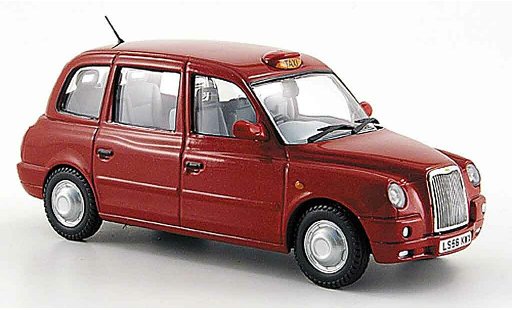 Austin TX4 taxi 1/43 Oxford rot modellautos