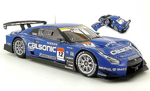 Nissan Skyline R35 1/18 Autoart JGTC gt-r no.12 calsonic impul super gt 2008 modellautos