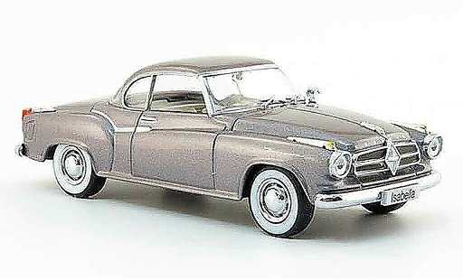 Borgward Isabella coupe 1/43 Auto Klassiker grau 1957 modellautos