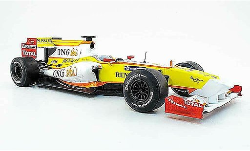 Renault F1 2009 1/18 Norev r 29 no.7 ing f.alsonso modellautos