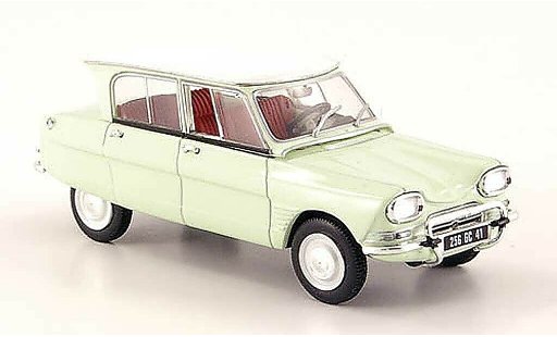 Citroen Ami 6 Berline 1/43 Norev la chaux avec weissem toit 1967 modellautos