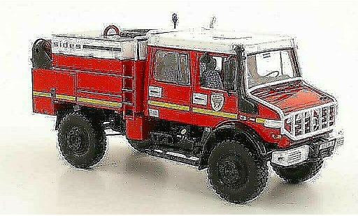 Mercedes Unimog Base 1/43 Norev U 5000 DoKa Feuerwehr Feuerwehr (F) 2005 modellautos