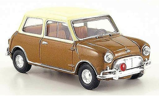 Austin Mini cooper s 1/43 Vanguards MK I braun beige Steve McQueen modellautos