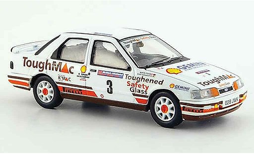 Ford Sierra Cosworth RS 1/43 Vanguards 4 x 4 No.3 Tough Mac 1991 modellautos