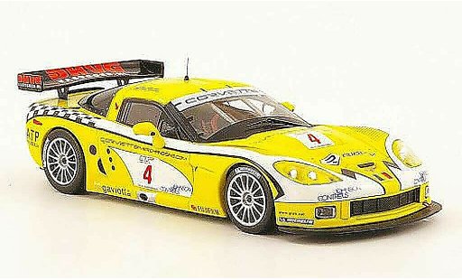 Chevrolet Corvette course 1/43 IXO C6 R No.4 Sieger FIA GT Paul Ricard 2006 modellautos