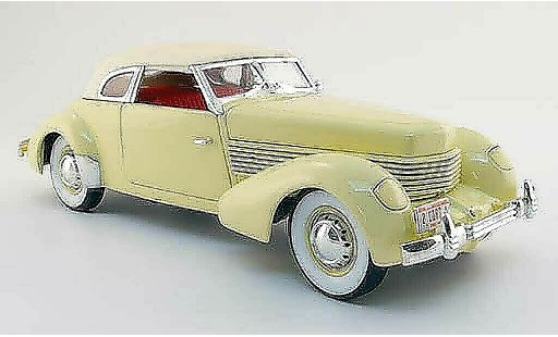 Cord 810 Sedan 1/18 Signature beige 1936 modellautos