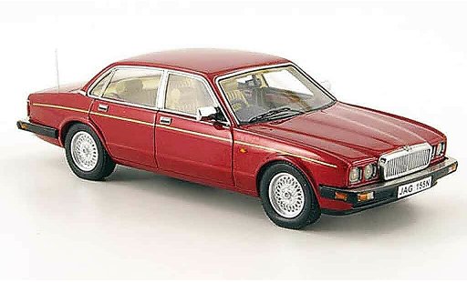 Jaguar XJ 40 1/43 Neo sovereign rot 1990 modellautos