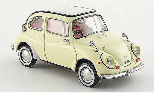 Subaru 360 Base 1/43 Ebbro beige 1963 modellautos