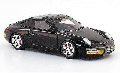 Porsche 911 RUF 1/43 Spark E schwarz 2008 modellautos