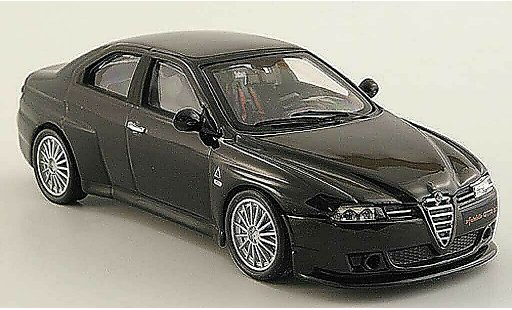 Alfa Romeo 156 gta 1/43 M4 3.7 Autodelta schwarz modellautos