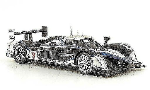 Peugeot 908 2009 1/43 Provence Moulage HDI FAP No.9 24h Le Mans modellautos