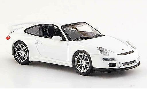 Porsche 911 GT3 1/43 Yat Ming weiss modellautos