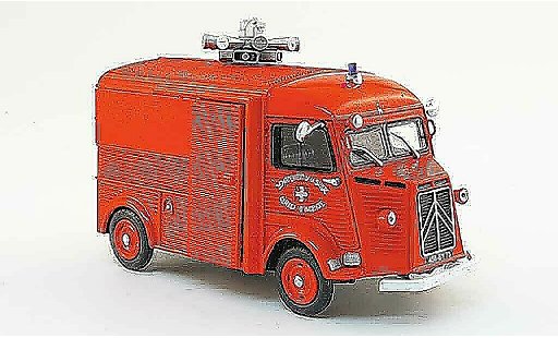 Citroen Type HY pompiers 1/43 Eligor kasten pompier 1958 modellautos