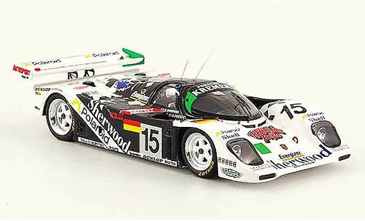 Porsche 911 1993 1/43 Spark 962 1 K6 No.15 Sherwood 24h Le Mans modellautos