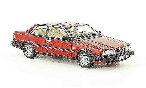 Volvo 780 Bertone 1/43 Neo rot 1988 modellautos