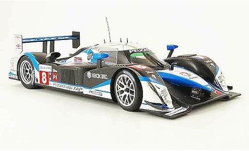 Peugeot 908 2009 1/18 Minichamps hdi fap no.8 total 24h le mans modellautos