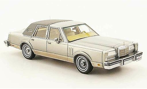Lincoln Continental 1979 1/43 Neo MK VI grau modellautos