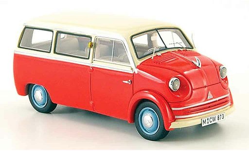 Lloyd LT 500 1/43 Neo 600 rot weiss 1955 modellautos