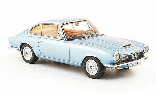 Glas 1700 GT 1/43 Neo blau 1965 modellautos